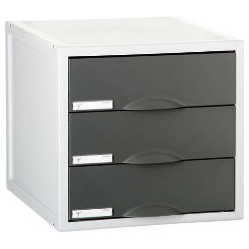 MÓDULO ARCHISYSTEM DE 3 CAJONES 356X316X303 MM GRAFITO ARCHIVO 2000 8403C GF (Espera 4 dias)-SX15 MÓDULO ARCHISYSTEM DE 3 CAJONES 356X316X303 MM GRAFITO ARCHIVO 2000 8403C GF (Espera 4 dias)